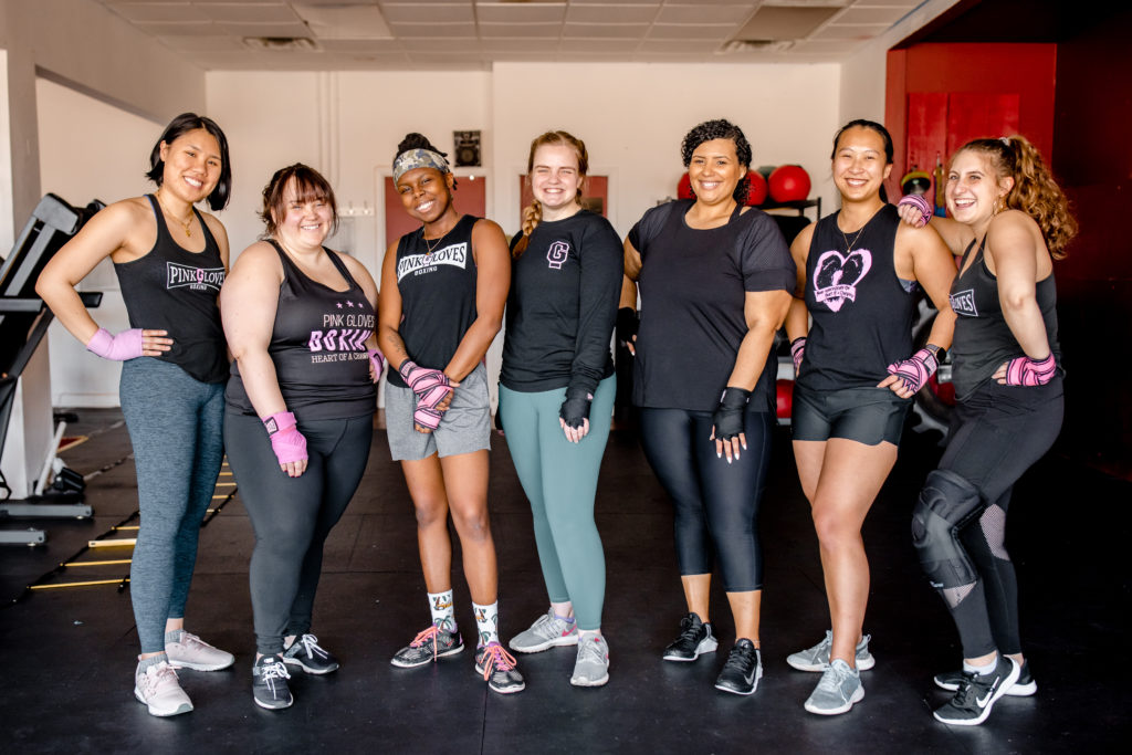 About Pink Gloves Boxing